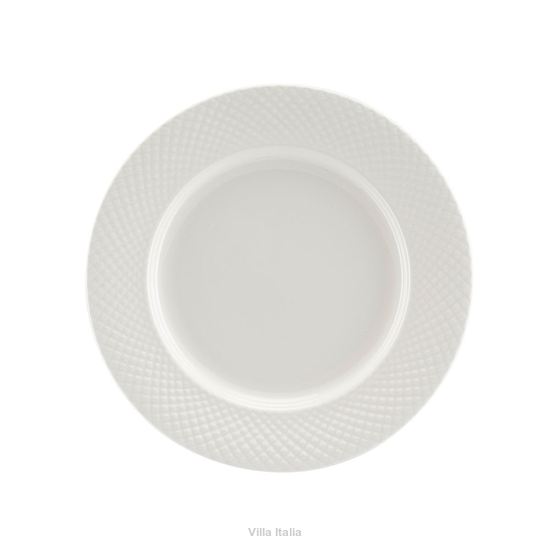 Talerzyk do ciasta z eleganckiej porcelany kostnej