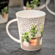 Zestaw kubków porcelanowych 350 ml 4 sztuki GARDENIC 5