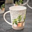 Zestaw kubków porcelanowych 350 ml 4 sztuki GARDENIC 5