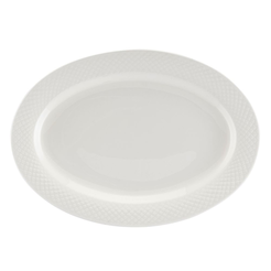 Półmisek owalny porcelanowy 31 cm BARI WHITE