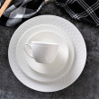 Filiżanka porcelanowa 250 ml ze spodkiem ROMA white 5