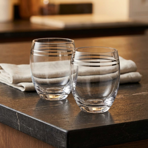 Zestaw szklanek 430 ml 6 sztuk VOLARE PLATIN