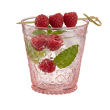Szklanka różowa 250 ml DELIE 3