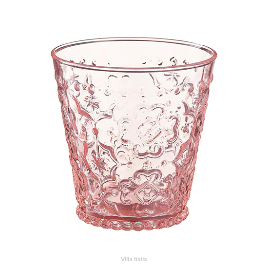 Szklanka różowa 250 ml DELIE