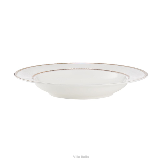 elegancki talerz głęboki porcelanowy 