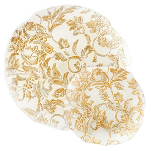 Zestaw do ciasta szklany na 6 osób FLORALIS