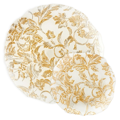 Zestaw do ciasta szklany na 6 osób FLORALIS