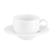 Spodek pod filiżankę lub kubek porcelanowy 14 cm PLUS biały 6