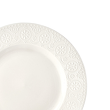 Ekskluzywny talerz porcelanowy płytki biały Villa Italia