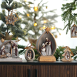 Szopka bożonarodzeniowa LED Gwiazda 9,5 cm HOLY FAMILY 5