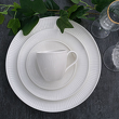 elegancki komplet porcelany na 6 osób do codziennych posiłków