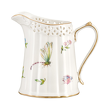 Elegancki dzbanuszek na mleko z porcelany dekorowany złotem