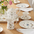 dzbanuszek na mleko ze złoconej porcelany
