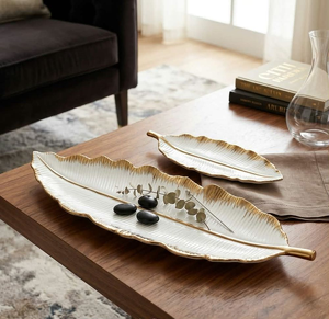 Zestaw dwóch półmisków ceramicznych 58cm i 28cm UNICO 29