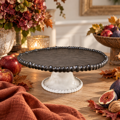 Patera na ciasto 27 cm porcelanowa UNICO 25