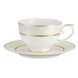 Spodek pod filiżankę 16 cm porcelanowy CELINE 1