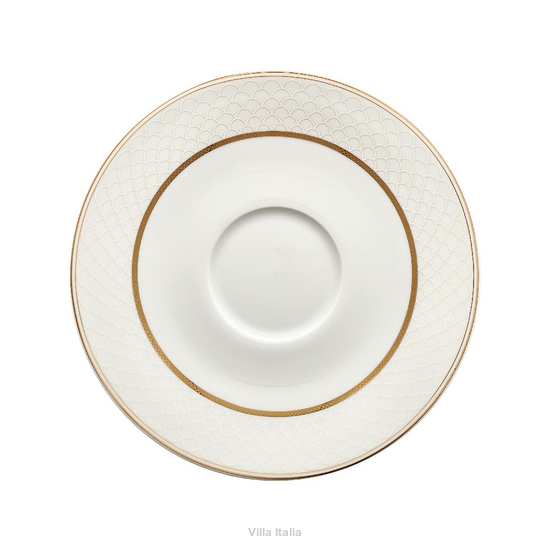 Spodek pod filiżankę 16 cm porcelanowy CELINE