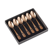 Komplet łyżeczek do herbaty 6 sztuk ANTIQUE COPPER 3