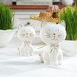 Zestaw kotków porcelanowych KAROL i KAROLINKA 1