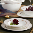 Talerz głęboki porcelanowy 22 cm GLAMOUR 2