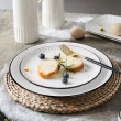 Talerz płytki porcelanowy 26 cm PILLAR 3