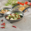 Patelnia wok 28 cm GREY 2