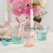 Szklanka różowa 250 ml SUMMER 5