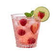 Szklanka różowa 250 ml SUMMER 2
