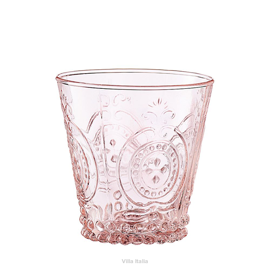 Szklanka różowa 250 ml SUMMER