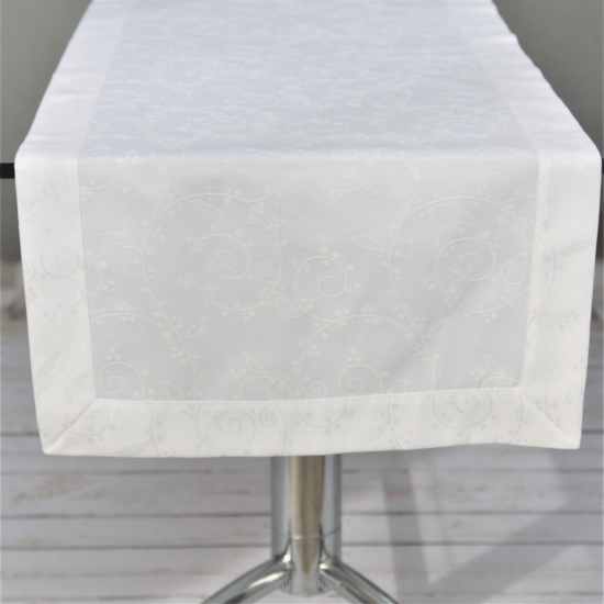 Bieżnik 40x140 cm CYNTHIA WHITE 