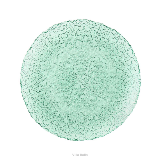 Talerzyk deserowy szklany 21 cm CLOVER