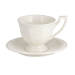 Spodek pod filiżankę 15 cm VENICE WHITE 1