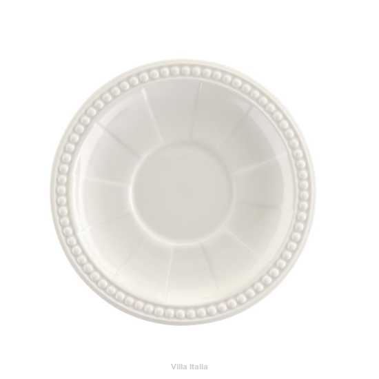 Spodek pod filiżankę 15 cm VENICE WHITE