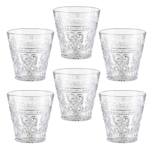 Zestaw szklanek 250 ml 6 sztuk FIORINO