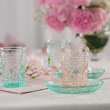 Szklanka różowa 250 ml 10 cm FIORINO 2