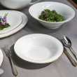 Talerz głęboki porcelanowy 22 cm NAOMI GOLD 2
