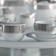 Filiżanka do kawy porcelanowa 230 ml ze spodkiem VALENTINO 8