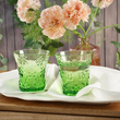 Komplet szklanek zielonych 200 ml 6 sztuk BLOSSOM 2