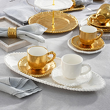 Luksusowa porcelana stołowa do eleganckiego serwowania dań