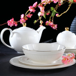 stylowy serwis obiadowy z porcelany 