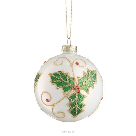 bombka choinkowa ręcznie malowana
