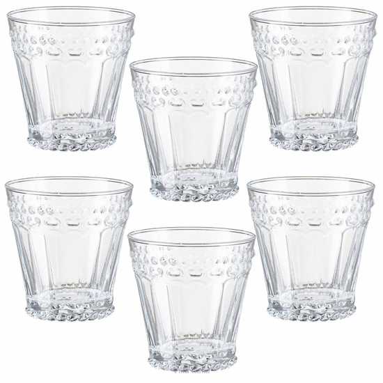 Zestaw szklanek 250 ml 6 sztuk MODERN