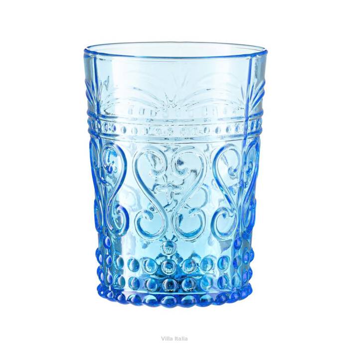 Szklanka niebieska 250 ml 10 cm FIORINO
