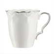 Zestaw kubków porcelanowych 280 ml RIVET z platyną 1