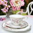 ekskluzywna porcelanowa filiżanka ręcznie malowana złotem