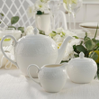 Porcelanowy dzbanek bez przykrywki do serwowania herbaty 