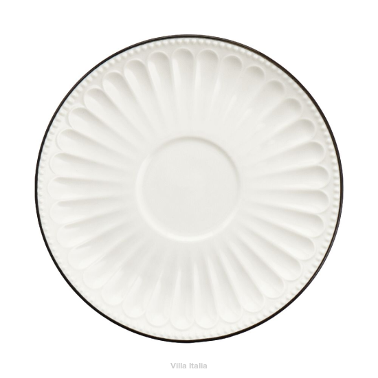 Spodek pod filiżankę do herbaty 15,5 cm porcelanowy PILLAR