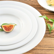 Serwis obiadowy porcelanowy Komplet talerzy na 12 osób PLUS WHITE 6