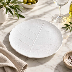 Półmisek porcelanowy 30cm liść UNICO 51