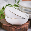 Salaterka Misa porcelanowa 21 cm HATTY PLATIN 3